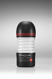 Мастурбатор в тубе Tenga Rolling Head Cup Strong
