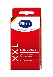 Презервативы Ritex XXL увеличенного размера — 8 штук