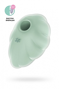 Вакуумный стимулятор клитора Satisfyer Cloud Dancer 12 режимов вибрации, 11 режимов волновой стимуляции.
