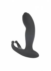 Стимулятор простаты Sex Expert черный (длина — 11,4 см, диаметр — 3,2 см)