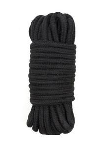 Веревка для бондажа черная (длина — 10,0 м)