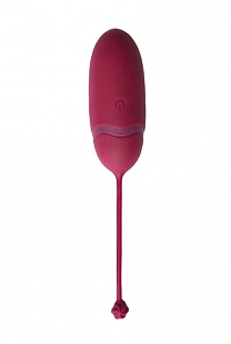 Виброяйцо на пульте ДУ Love Story Mata Hari Wine Red — 10 режимов вибрации (длина — 14,6 см, диаметр — 2,8 см)