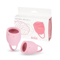 Набор менструальных чаш Natural Wellness Magnolia светло-розовый (15 мл и 20мл)