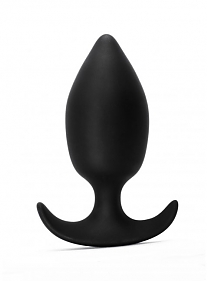 Пробка со смещенным центром тяжести Spice it up Insatiable Black (длина — 10,5 см, диаметр — 4 см)