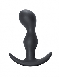 Анальная пробка Spice it up Classy Dark серая (длина — 11,5 см, диаметр — 3,5 см)