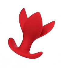 Анальный эспандер ToDo Flower красный (длина — 9,0 см, диаметр — 6,0 см)