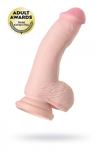 Фаллоимитатор с мошонкой RealStick Elite (длина — 19,0 см, диаметр — 4,0 см)
