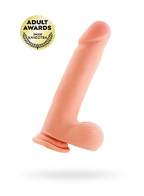 Фаллоимитатор с мошонкой RealStick Elite (длина — 23,5 см, диаметр — 5,0 см)