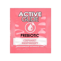 Увлажняющий интимный гель ACTIVE GLIDE PREBIOTIC с пребиотиком (3 гр)