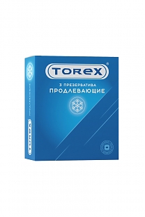 Презервативы Torex продлевающие — 3 штуки