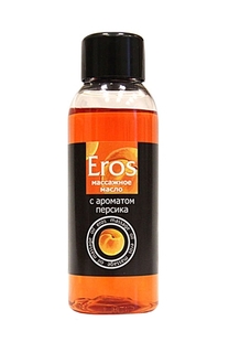 Масло массажное с ароматом персика Eros Exotic (50 мл)