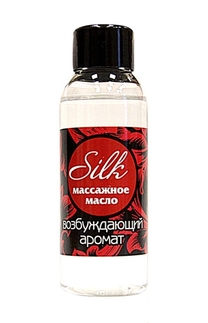 Масло массажное Silk с возбуждающим ароматом (50 мл)