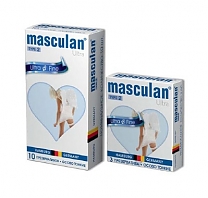 Презервативы Masculan ultra 2, особо тонкие, 19 см, 5,3 см — 3 штуки