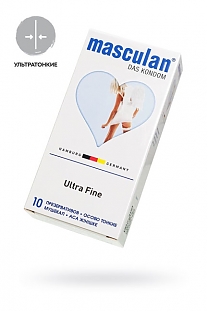 Презервативы Masculan ultra 2, особо тонкие, 19 см, 5,3 см, 10 шт.