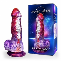 Фаллоимитатор MAGIC HERO (длина — 18,0 см, диаметр — 6,8 см)