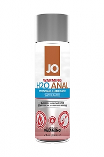 Анальный лубрикант JO Anal H2O Warming согревающий и расслабляющий на водной основе (60 мл)