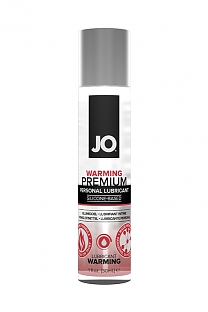 Лубрикант JO Premium Warming с согревающим эффектом на силиконовой основе (30 мл)