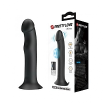 Вибромассажёр Pretty Love Murray, черный, 12 реж. вибрации и пульсации, (длина - 190 мм, диаметр - 38 мм)