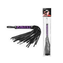 Плеть с черно-фиолетовой ручкой (длина — 39,0 см)