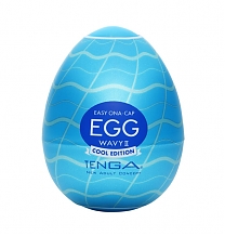 Мастурбатор Tenga Egg Wavy II Cool