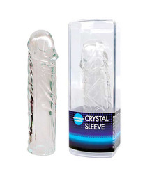 Насадка закрытая Crystal Sleeve «Фаллос»