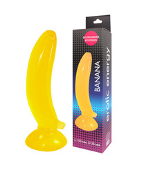 Фаллоимитатор на присоске Banana (длина — 17,5 см, диаметр — 3,5 см)