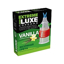 Презерватив Luxe «Безумная грета» с усиками и ароматом ванили
