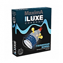 Презерватив Luxe «Глубинная бомба» с усиками и шариками