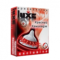 Презерватив Luxe «Красный камикадзе» с усиками
