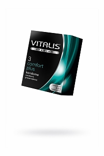 Презервативы Vitalis Premium анатомические — 3 штуки