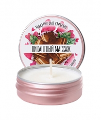 Свеча массажная Yovee «Ароматный массаж» с ароматом мандарина (30 мл)