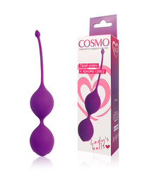 Шарики вагинальные Cosmo Lady’s Balls (диаметр — 3,0 см)