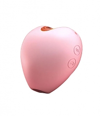Вакуумно-волновый стимулятор Sexologic Sweet Heart, розовый, 5 реж. стимуляции