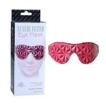 Маска Luxury Fetish Eye Mask розовая