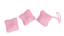 Шарики тройные розовые Love Balls (диаметр — 4,3 см)