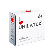 Презервативы Unilatex Ultra Thin ультратонкие — 3 штуки