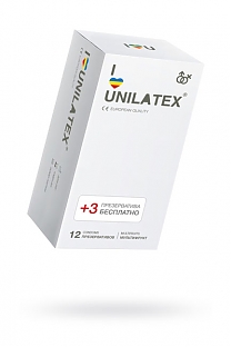 Презервативы Unilatex Multifruits цветные ароматизированные — 12 штук