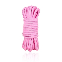 Веревка для бондажа розовая (длина — 5,0 м)