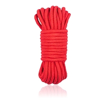 Веревка для бондажа красная (длина — 5,0 м)
