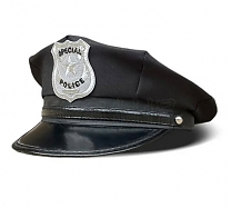 Фуражка полицейского черная