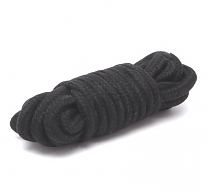 Веревка для бондажа черная (длина — 5,0 м)