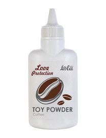 Пудра для игрушек ароматизированная Love Protection Кофе (30 мл)