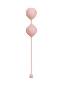 Вагинальные шарики Love Story Empress Tea Rose бежевые  (длина — 18 см, диаметр — 2,8 см)