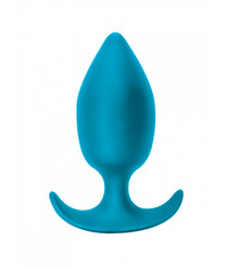 Пробка со смещенным центром тяжести Spice it up Insatiable голубая (длина — 10,5 см, максимальный диаметр — 4,0 см)