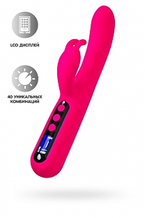 Вибратор с клиторальной стимуляцией eroTEQ by TOYFA Rablock, 10 реж. вибрации, 4 скорости, 23,5 см