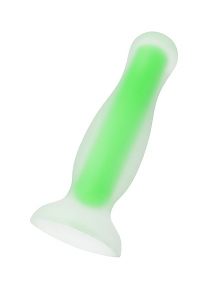 Фаллоимитатор Beyond Wade Glow светящийся в темноте прозрачно-зеленый (длина — 20,0 см, диаметр — 3,5 см)