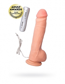Вибратор RealStick Elite на присоске — 7 режимов вибрации (длина — 24,0 см, диаметр — 4,0 см)