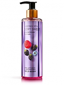 Гель для душа с феромонами AROMA SPA Wild Berry (200 мл)