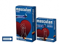Презервативы Masculan CLASSIC тип 2 «С пупырышками» — 10 шт